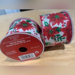 2 Xmas ribbons
